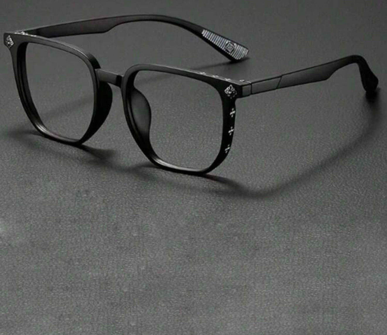 Blue Lens Glasses (Male, Grey)
