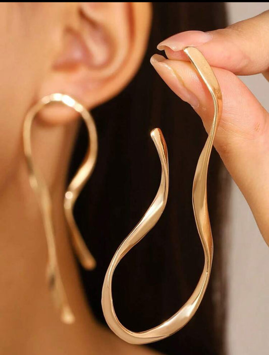 Geometric Drop Earrings
