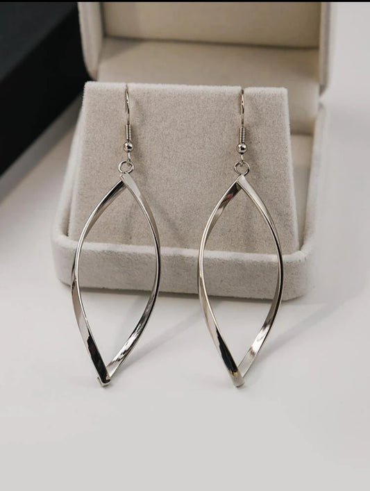 Silver Opal Earrings