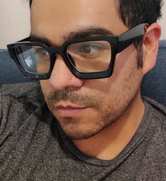 Blue Lens Frames ( Black Male)