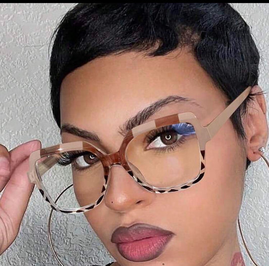 Blue Lens Glasses (Burberry)