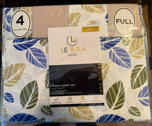 Full Size 4 Piece Sheet Set -
